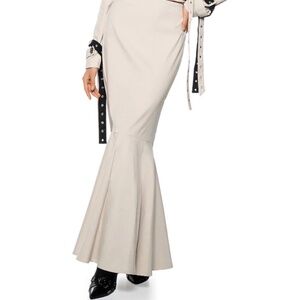 Akira Fitted Trumpet Maxi Skirt